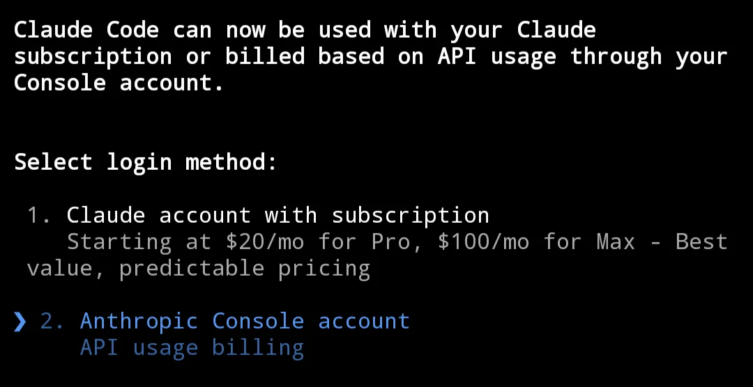 Billing Account